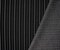 Black-White Poly Wool Spandex Stretch Stripe Double Knit Fabric By the Yard
